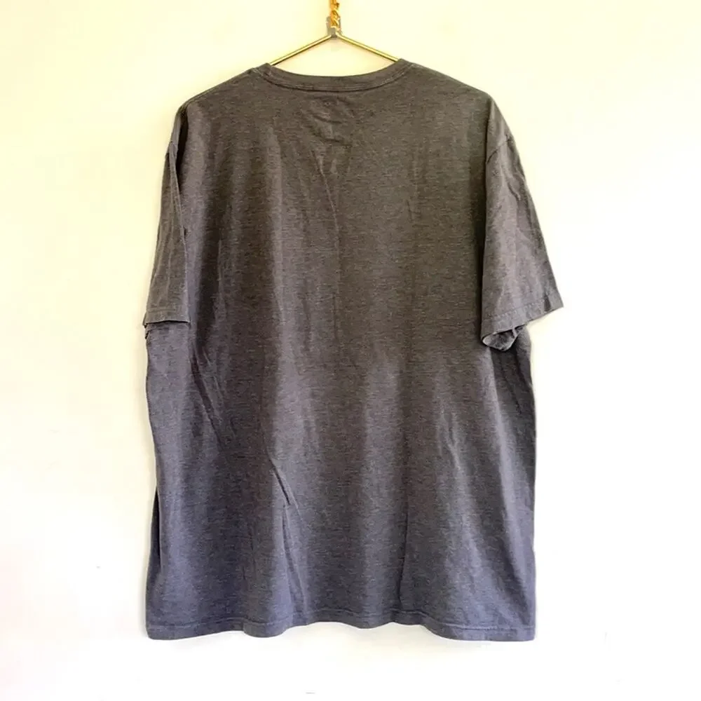 THE NORTH FACE mens short sleeves size XXL t-shirt gray